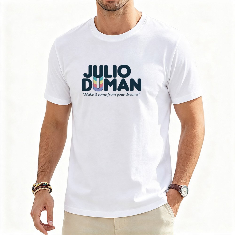 Playera Blanca de Caballero Personalizada